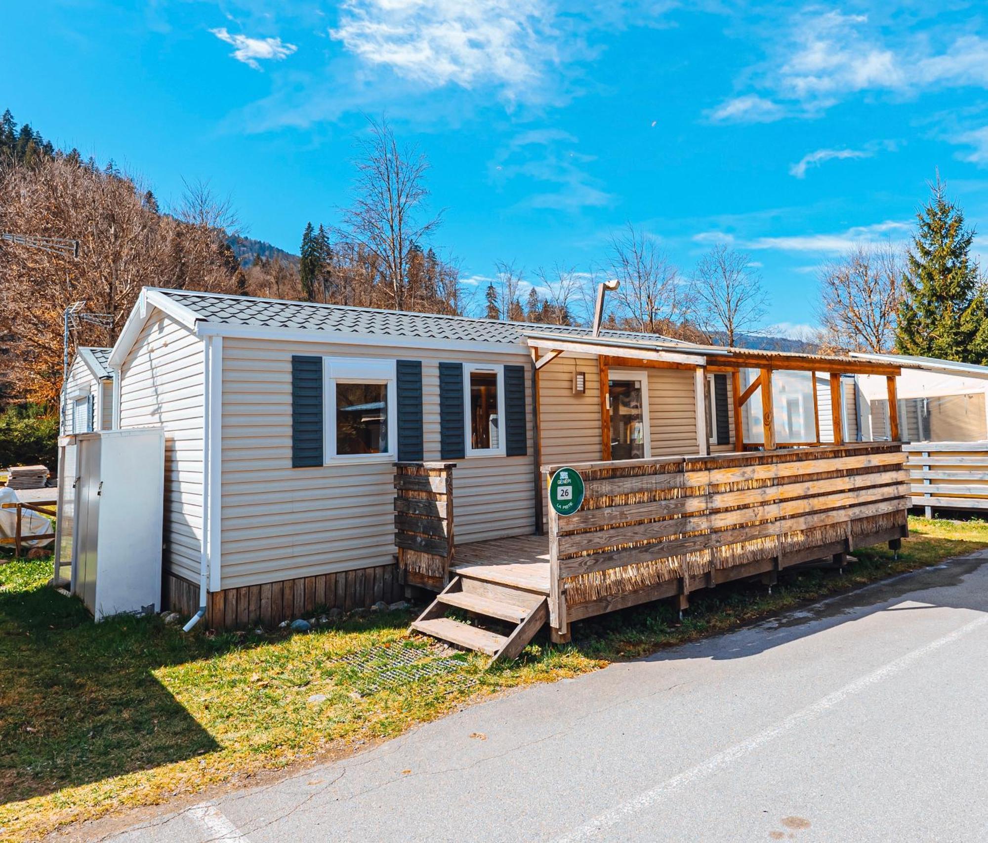 Bungalow 3 Chambres Pour 6 Pers Avec Climatisation Camping 3 Etoiles Samoëns Kültér fotó